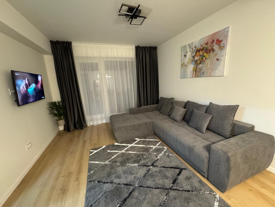 Apartament 2 camere mobilat, Coresi-Kasper | Nou 2024, loc parcare inclus