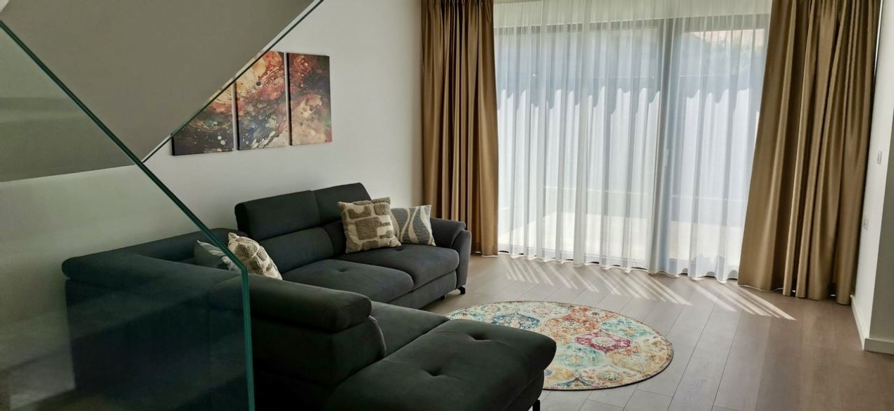 Casă modernă de închiriat – 130 mp utili – Bartolomeu Nord, complex rezidențial
