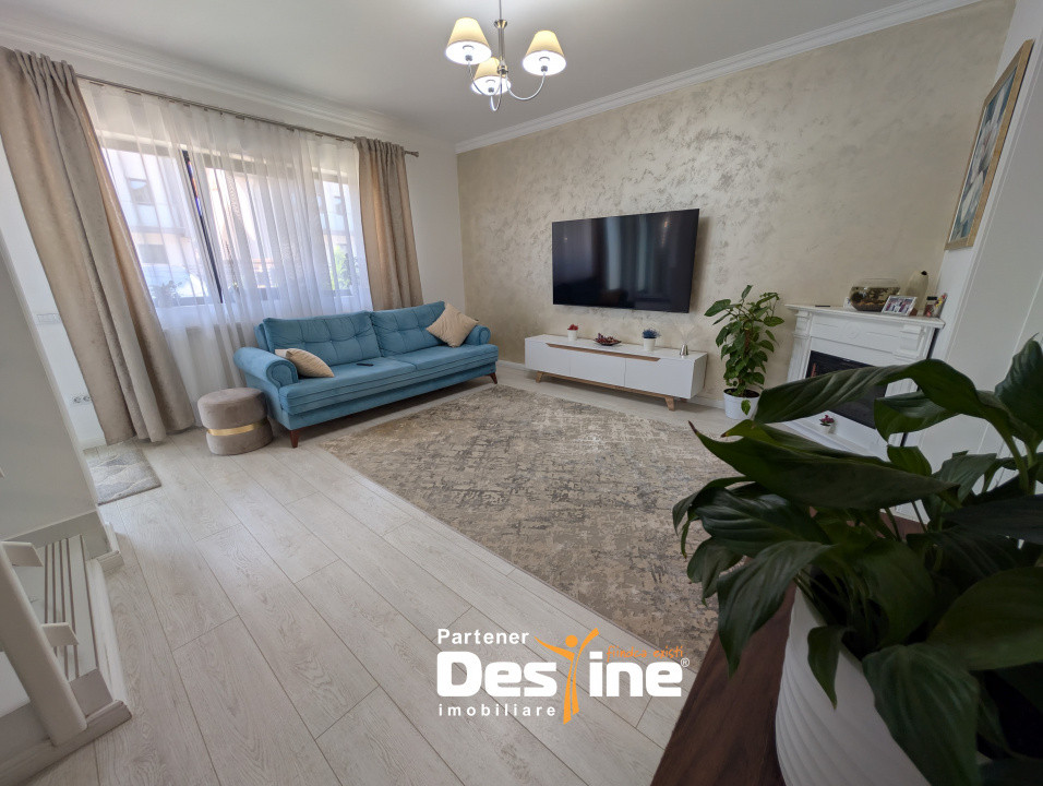 Valea Adancă Triplex 4 camere 143 mp P+1+M mobilata și utilata modern
