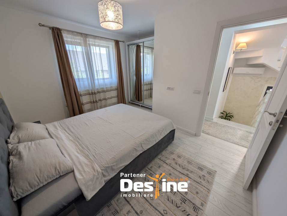 Valea Adancă Triplex 4 camere 143 mp P+1+M mobilata și utilata modern