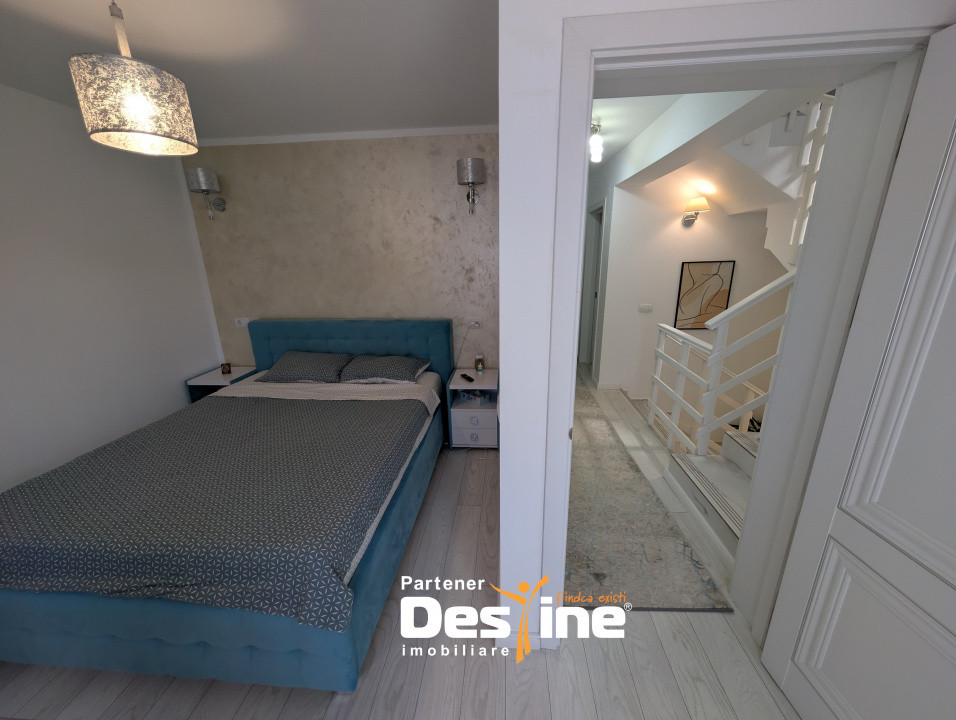 Valea Adancă Triplex 4 camere 143 mp P+1+M mobilata și utilata modern