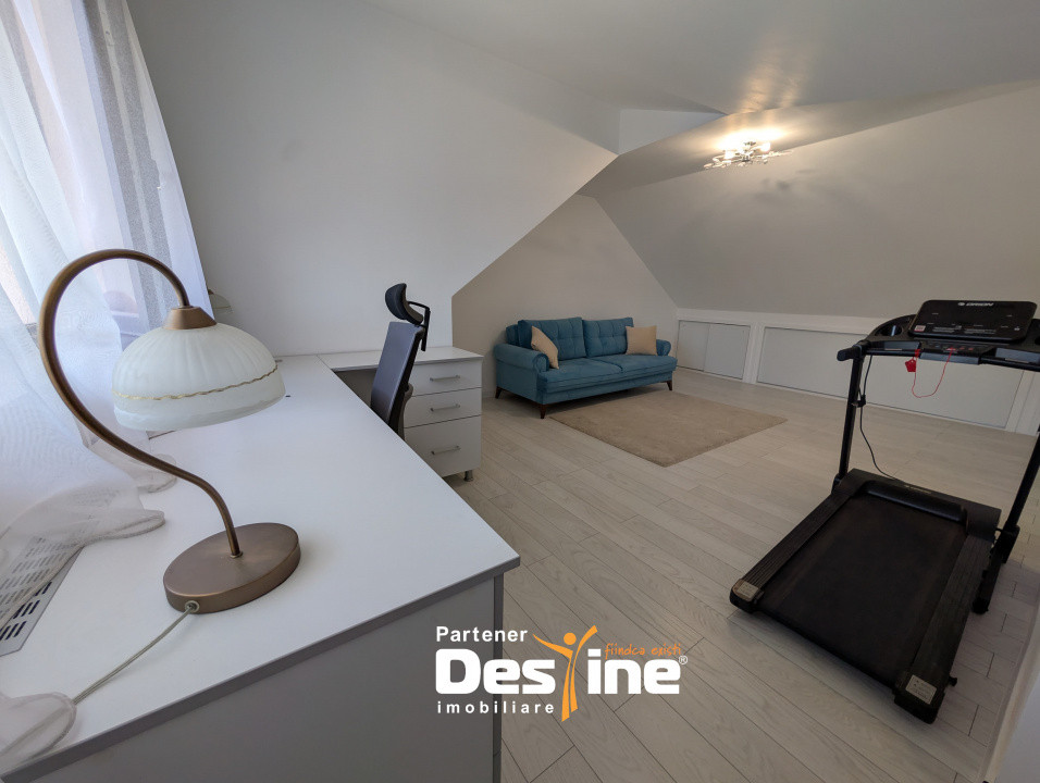 Valea Adancă Triplex 4 camere 143 mp P+1+M mobilata și utilata modern