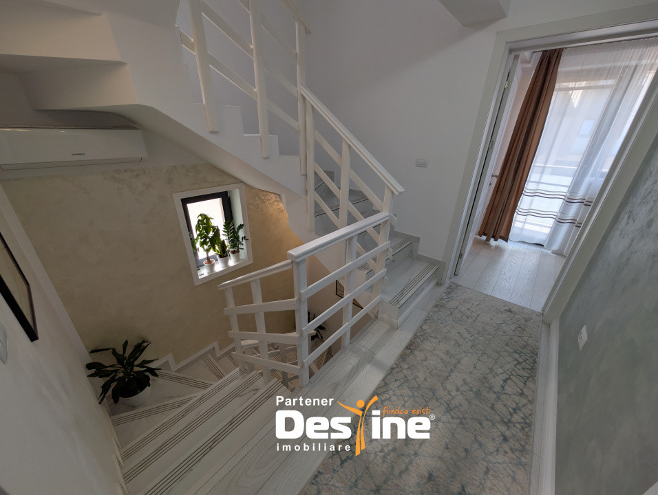 Valea Adancă Triplex 4 camere 143 mp P+1+M mobilata și utilata modern