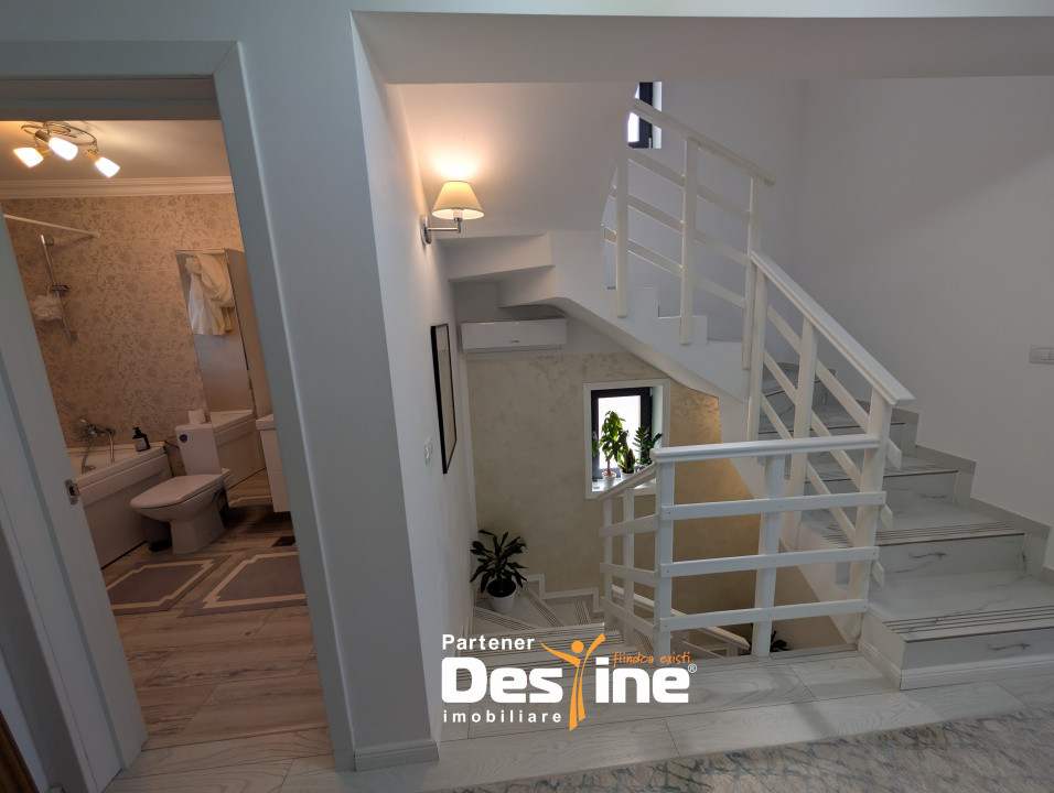Valea Adancă Triplex 4 camere 143 mp P+1+M mobilata și utilata modern