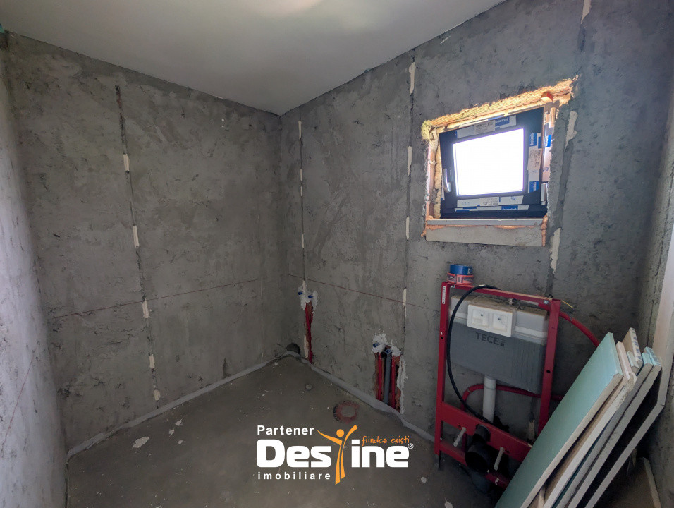 Casa plan parter 3 camere 90 mp + 500 mp teren, finisaje de calitate