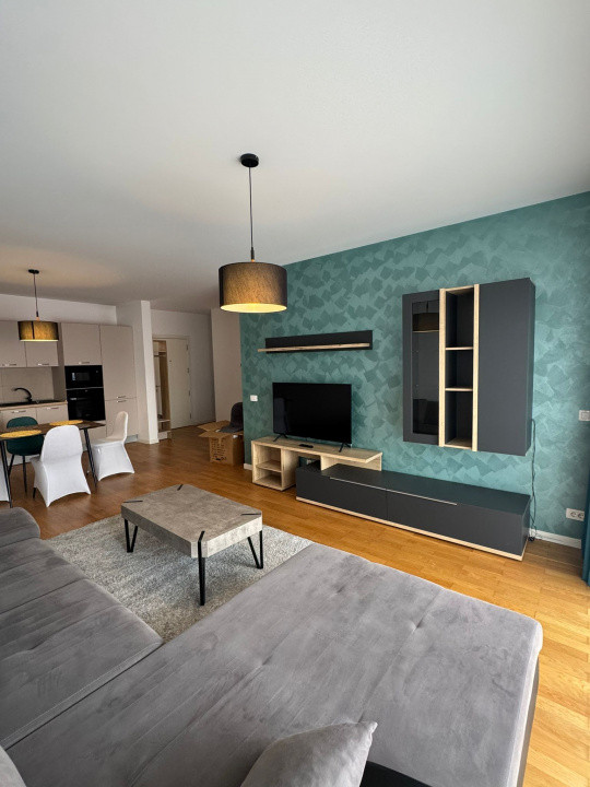 Apartament 2 camere, mobilat si utilat COMPLET de lux, Centru Civic | 650 €