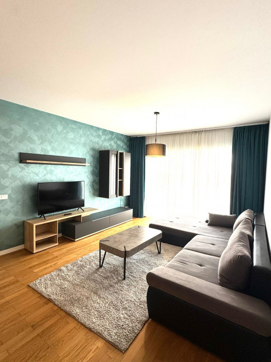 Apartament 2 camere, mobilat si utilat COMPLET de lux, Centru Civic | 650 €