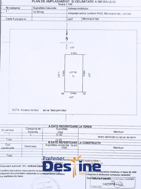 Apartament 3 camere 66 mp, loc de parcare + boxă - Alpha Bank Păcurari