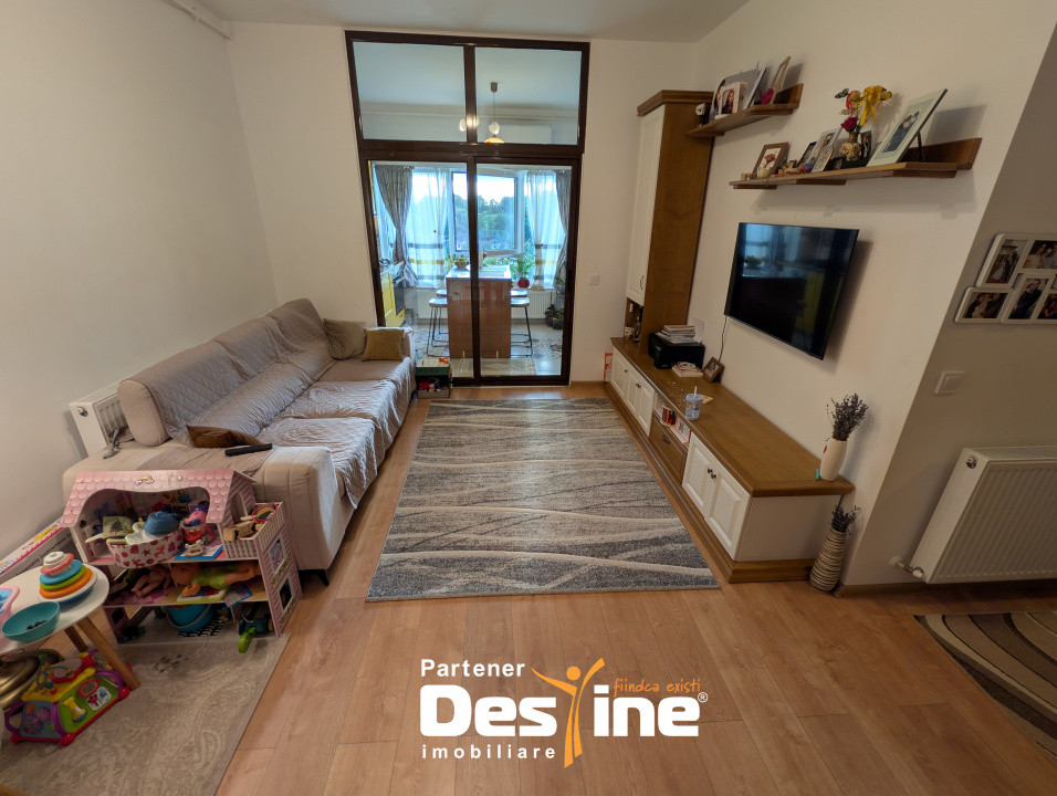 Apartament 3 camere open space 66 mp loc de parcare + boxă - Alpha Bank Păcurari
