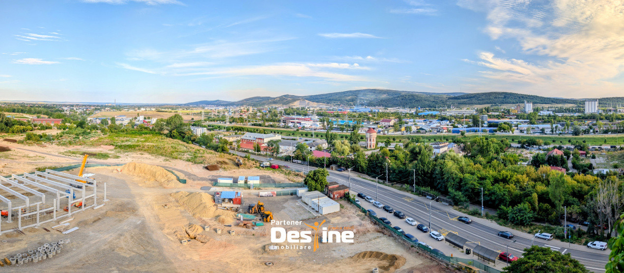 Apartament 2 camere decomandat de 56 mp, mobilat și utilat premium, baie cu geam