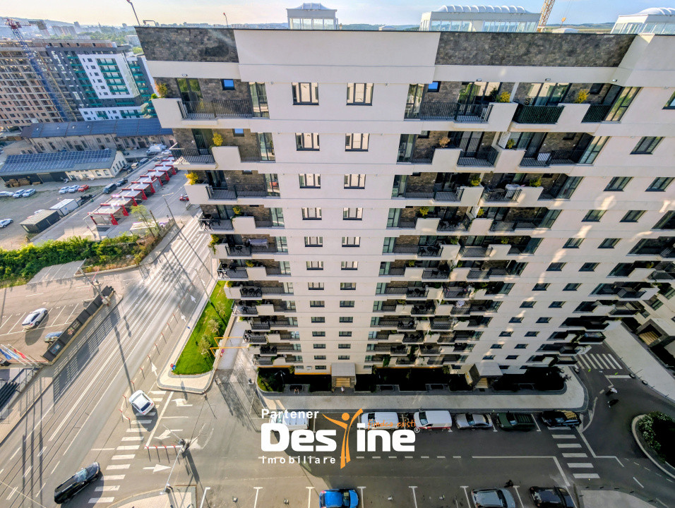 Apartament 2 camere decomandat de 56 mp, mobilat și utilat premium, baie cu geam