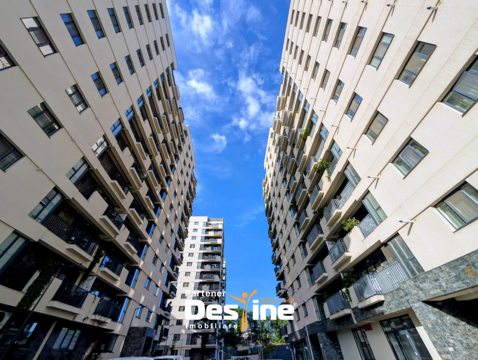 Apartament 2 camere decomandat de 56 mp, mobilat și utilat premium, baie cu geam