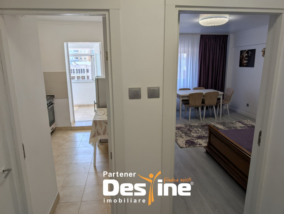 Prima închiriere - Centru, apartament cu 1 camera decomandat mobilat și utilat