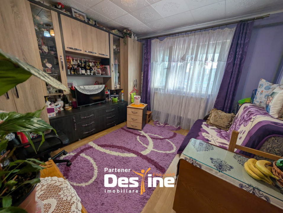 Apartament 2 camere 36 mp partial mobilat si utilat, centrală termică - Bularga