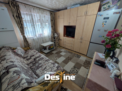 Apartament 2 camere 36 mp partial mobilat si utilat, centrală termică - Bularga