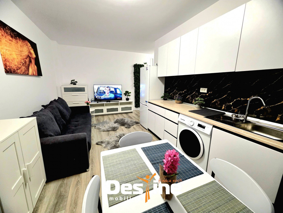 Moara de Vant apartament 2 camere open space 43 m cu balcon