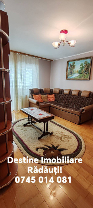 Apartament 3 camere, etajul 1/4, Radauti