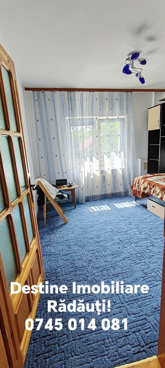 Apartament 3 camere, etajul 1/4, Radauti