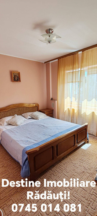 Apartament 3 camere, etajul 1/4, Radauti