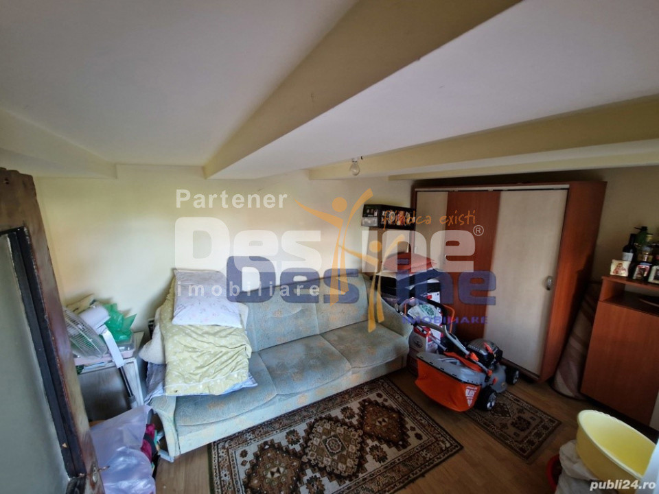 VAND CASA MOBILATA SI UTILATA + GRADINA + TEREN, ZONA LINISTITA, DEJ