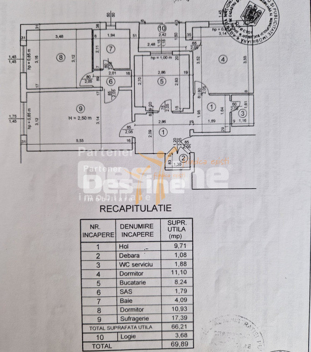 Chirie Apartament 3 camere 70 mp mobilat utilat loc de parcare - Drumul Taberei