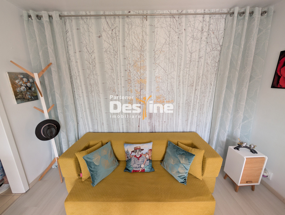 Ocazie - Apartament 2 camere 51 mp mobilat și utilat, cu balcon, curat Podu Ros 