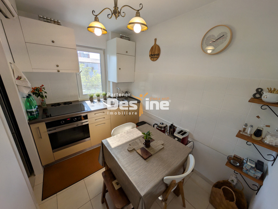Ocazie - Apartament 2 camere 51 mp mobilat și utilat, cu balcon, curat Podu Ros 