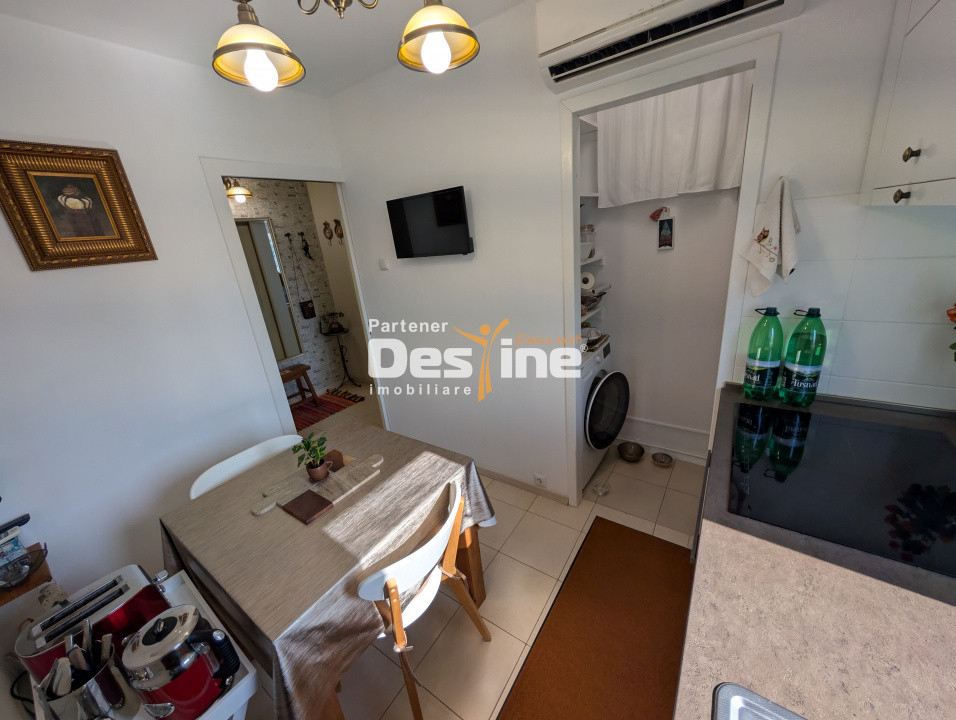 Ocazie - Apartament 2 camere 51 mp mobilat și utilat, cu balcon, curat Podu Ros 