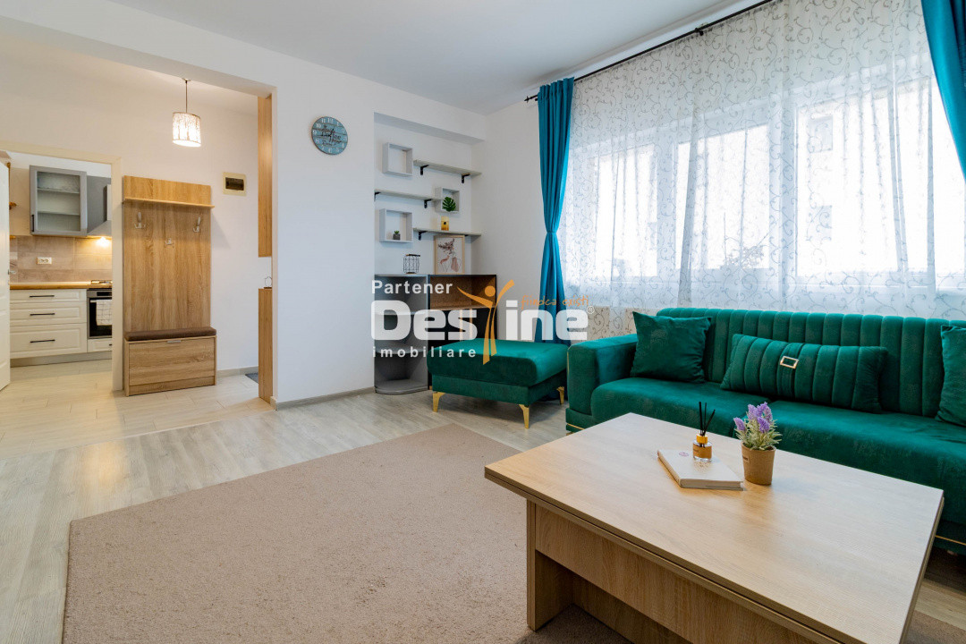 Apartament 3 camere 81 mp Parter mobilat si utilat, loc de parcare, mini-gradina