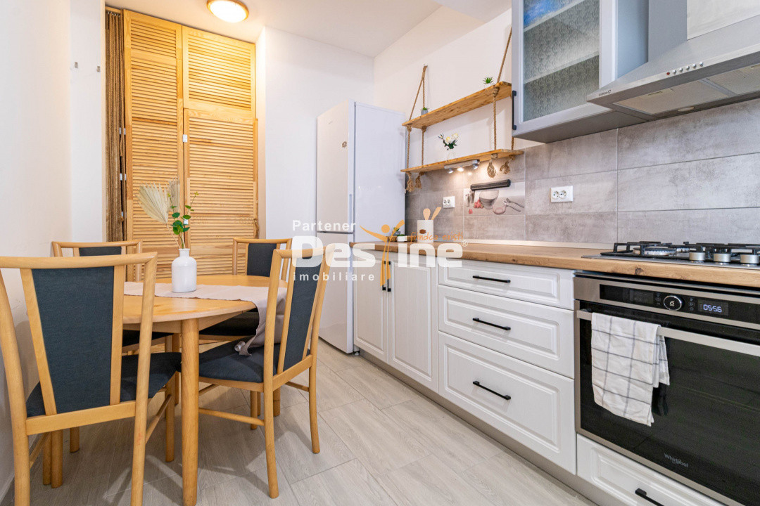 Apartament 3 camere 81 mp Parter mobilat si utilat, loc de parcare, mini-gradina