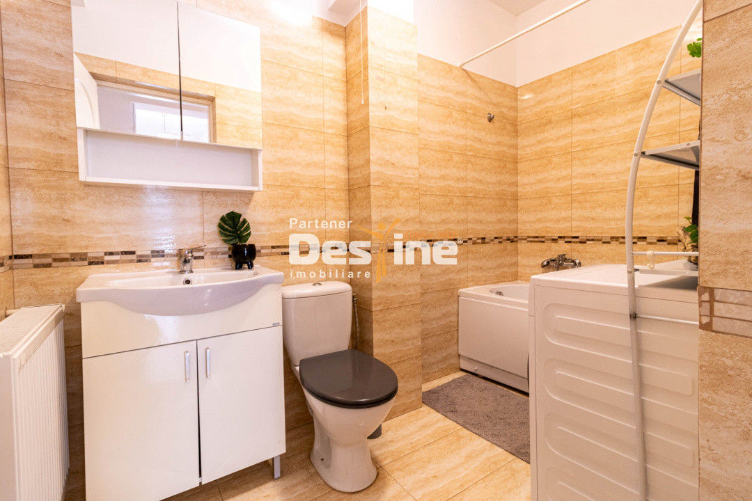 Apartament 3 camere 81 mp Parter mobilat si utilat, loc de parcare, mini-gradina