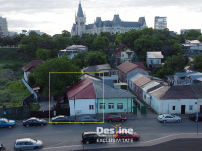 Ultracentral – Duplex lângă Palas Campus, 65mp + beci + 120 mp teren