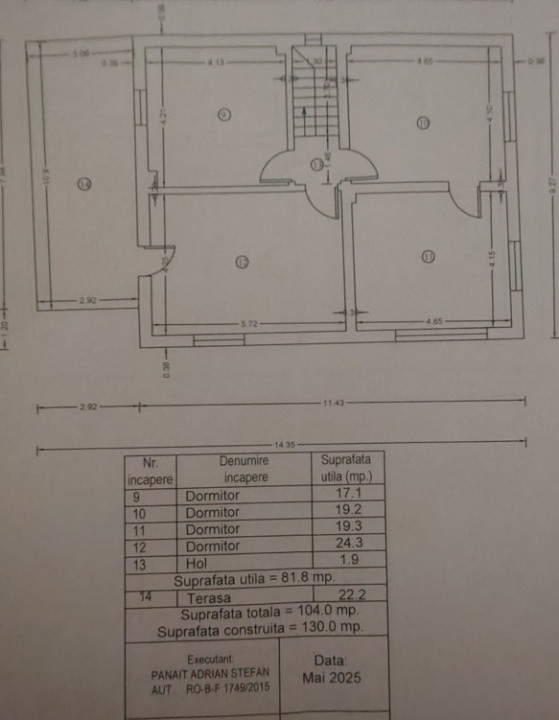 Casă spațioasă + teren 4800 mp, deschidere la 2 străzi – ideal locuit/investiție