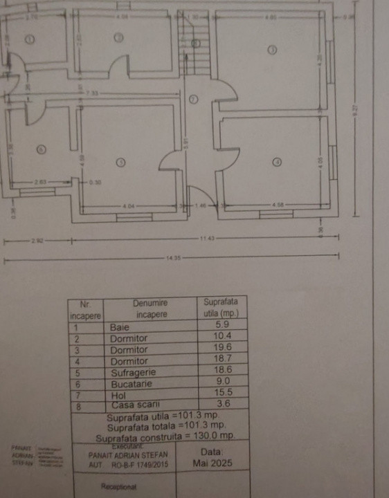 Casă spațioasă + teren 4800 mp, deschidere la 2 străzi – ideal locuit/investiție