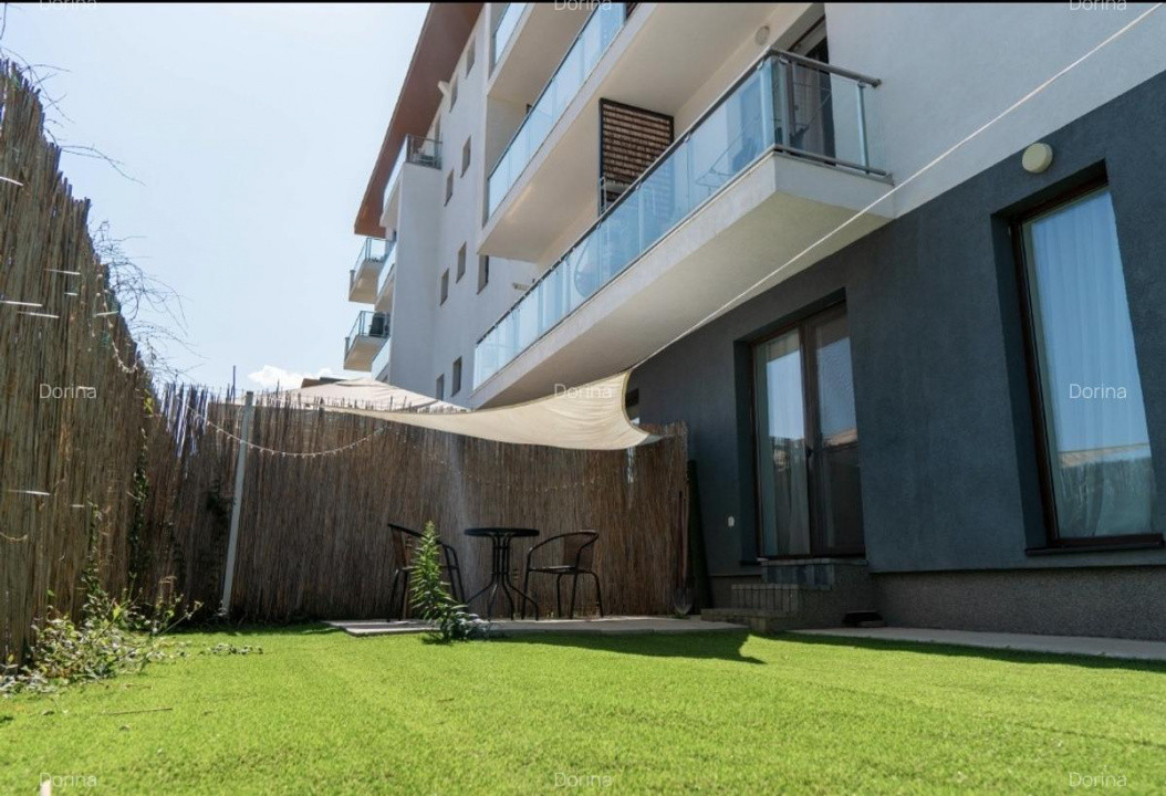 Apartament modern 2 camere cu grădină de 40 mp și parcare subterană,lângă Coresi
