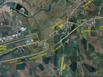 Oportunitate investitie- teren extravilan suprafata de 41.356 mp in Ungheni