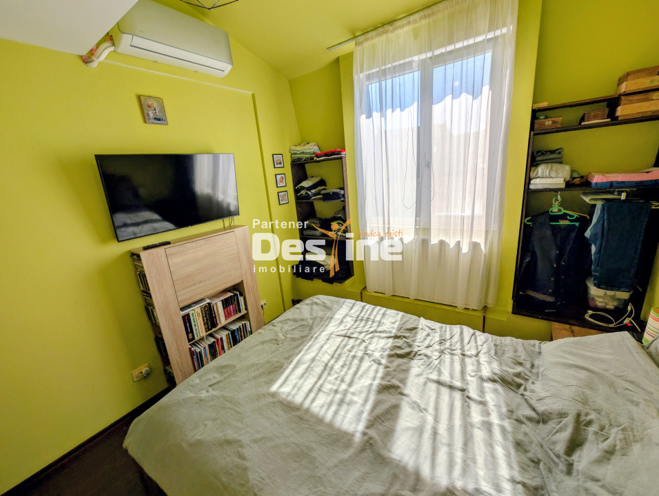 Apartament 4 camere 2 băi tip mansardă 78 mp mobilat utilat - Alexandru cel Bun