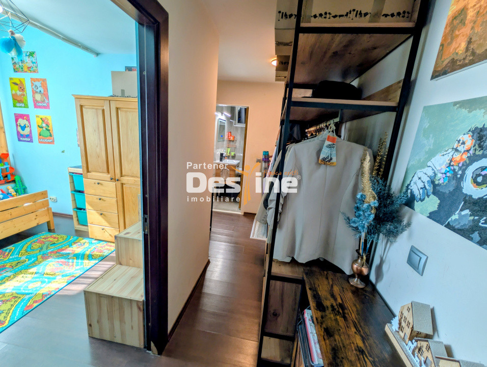 Apartament 4 camere 2 băi tip mansardă 78 mp mobilat utilat - Alexandru cel Bun