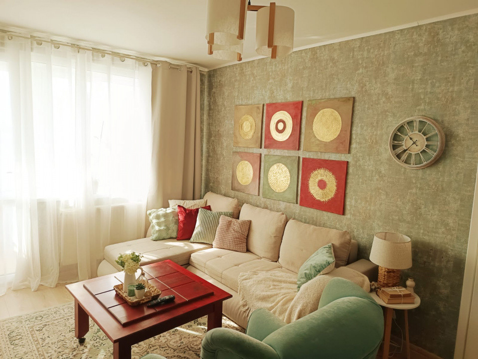 Oportunitate unică! Apartament 2 camere decomandat în Astra – complet mobilat 
