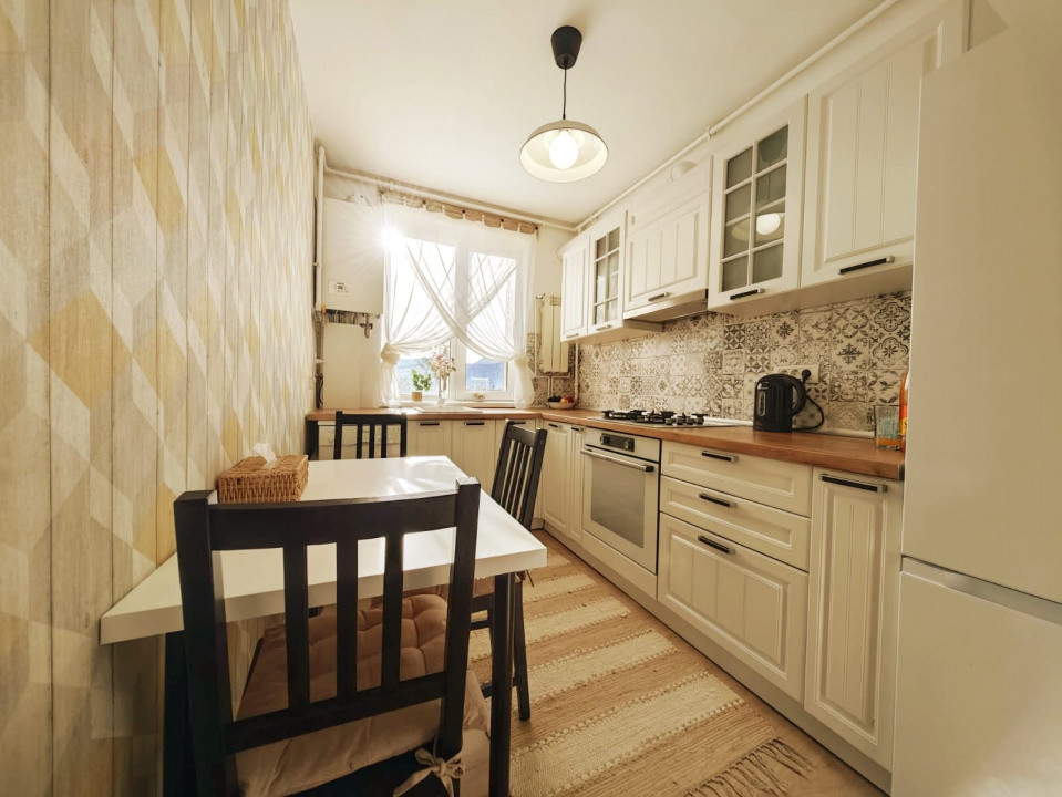 Oportunitate unică! Apartament 2 camere decomandat în Astra – complet mobilat 