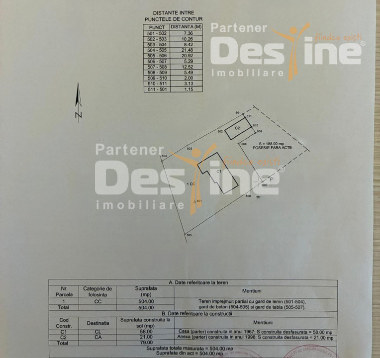 Lunca Pașcani - Casă + teren 692 mp, la 6 km de oraș,  gaze, apă, canalizare