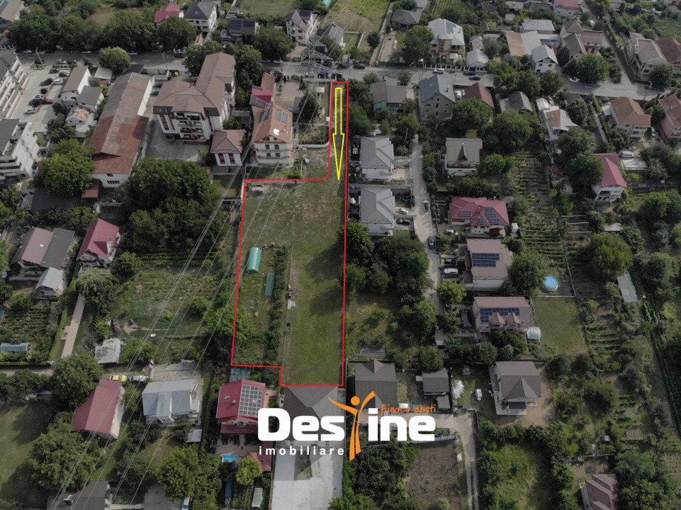 Teren Intravilan compact 3300 mp utilitati la stradă Tudor Neculai CUG, ofertă