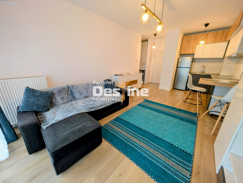 Silk District Apartament 2 camere 51 mp mobila utilat modern parcare boxă liber