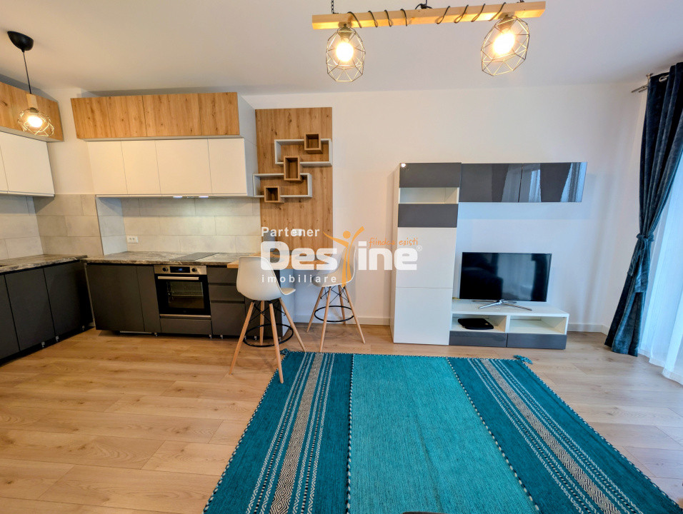 Silk District Apartament 2 camere 51 mp mobila utilat modern parcare boxă liber