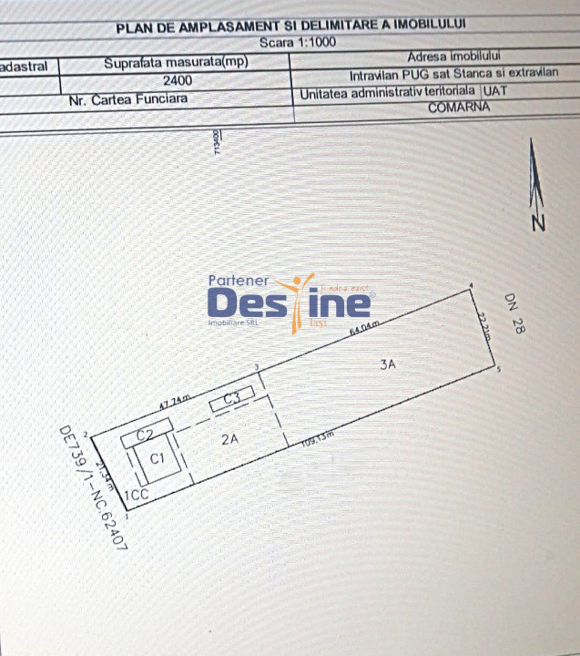 Casă 170 mp + 2400 mp teren, curte cu IAZ cu potențial comercial, asfalt - Osoi