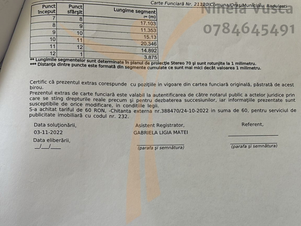 Oportunitate excelentă pentru investiție sau construcția casei tale