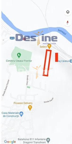 VAND TEREN DEALUL FLORILOR, ZONA IN DEZVOLTARE, DEJ