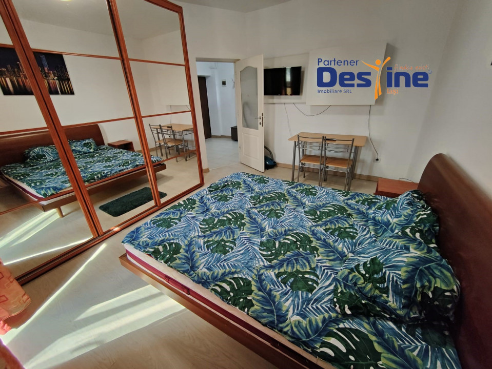 Apartament 1 cameră mobilat și utilat complet, zonă privilegiată, Tudor Neculai
