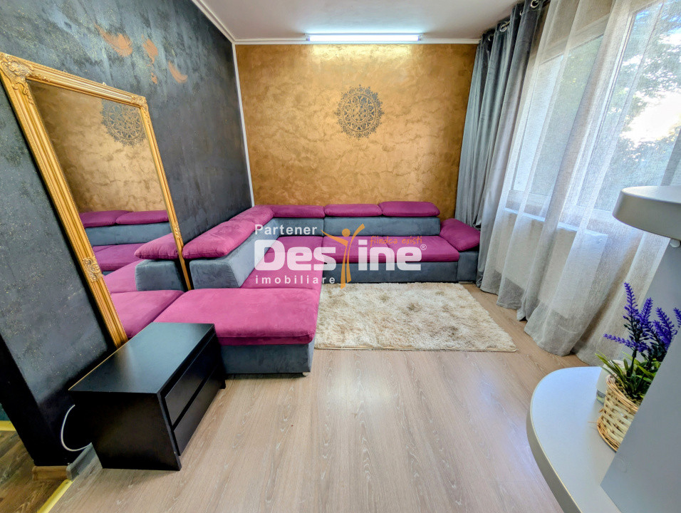 Spatiu comercial Apartament 2 camere 48 mp renovat complet utilat salon Podu Roș