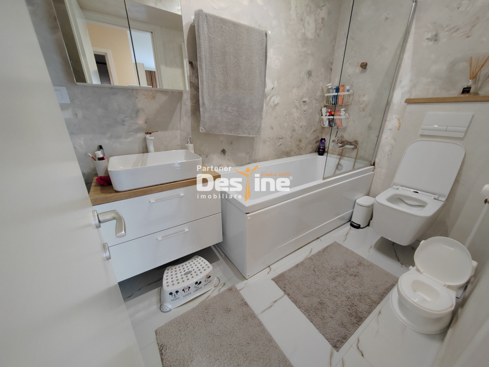 Apartament 2 camere 65.5 mp MOBILAT și UTILAT - Bucium-Visan